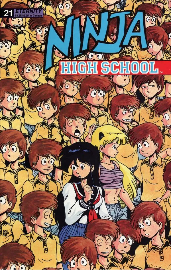 Cover of Ninja High School #21