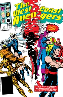 Cover of West Coast Avengers #37