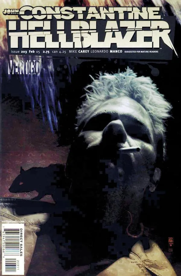 Cover of Hellblazer #203