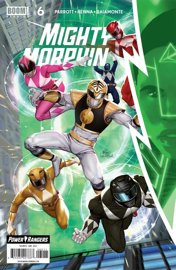 Cover of Mighty Morphin #6