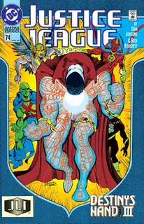 Cover of Justice League America #74
