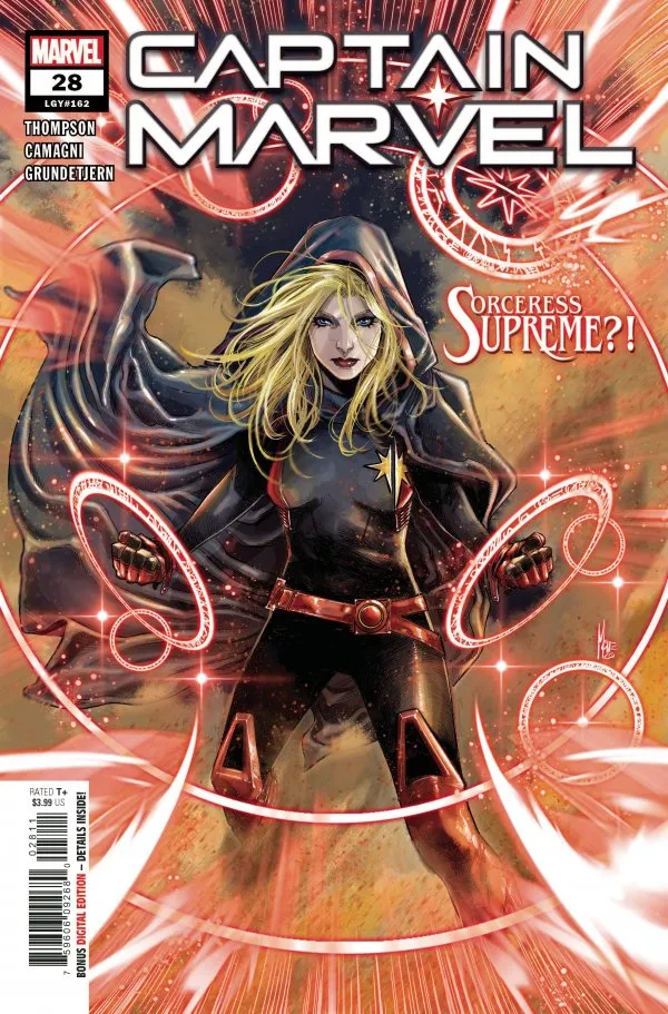 Cover of Captain Marvel #28 (162)