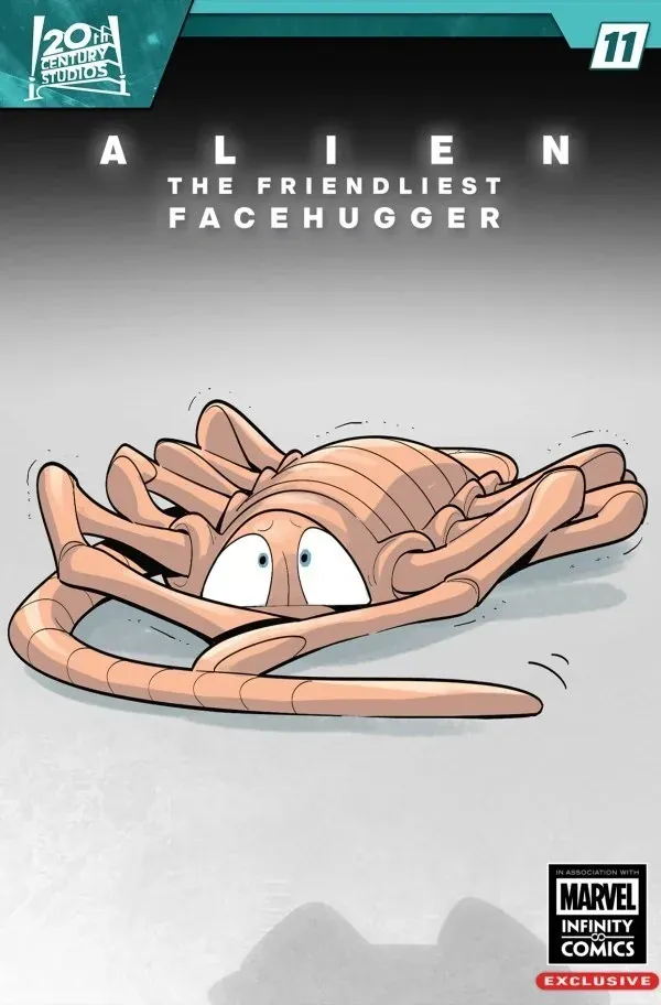 Cover of Alien: The Friendliest Facehugger Infinity Comic #11