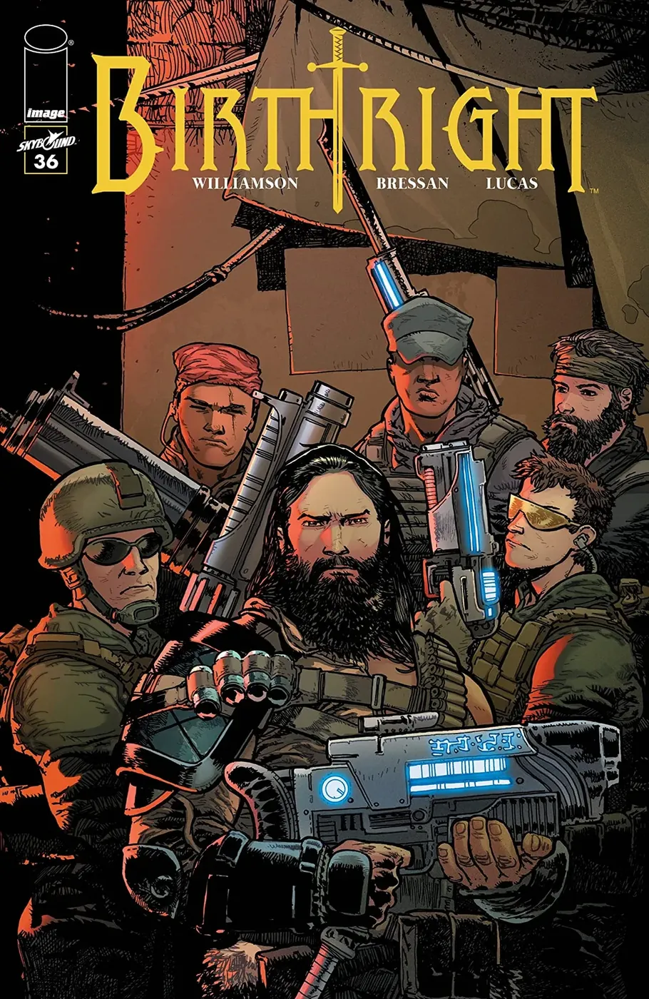 Cover of Birthright #36
