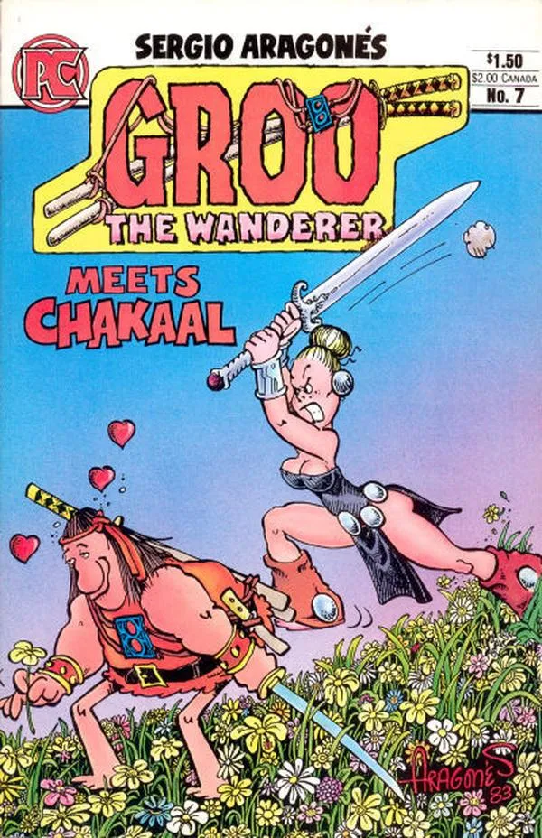 Cover of Groo the Wanderer #7