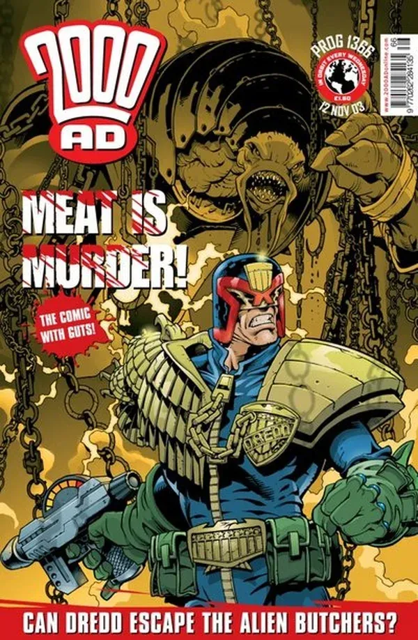 Cover of 2000 AD #1366