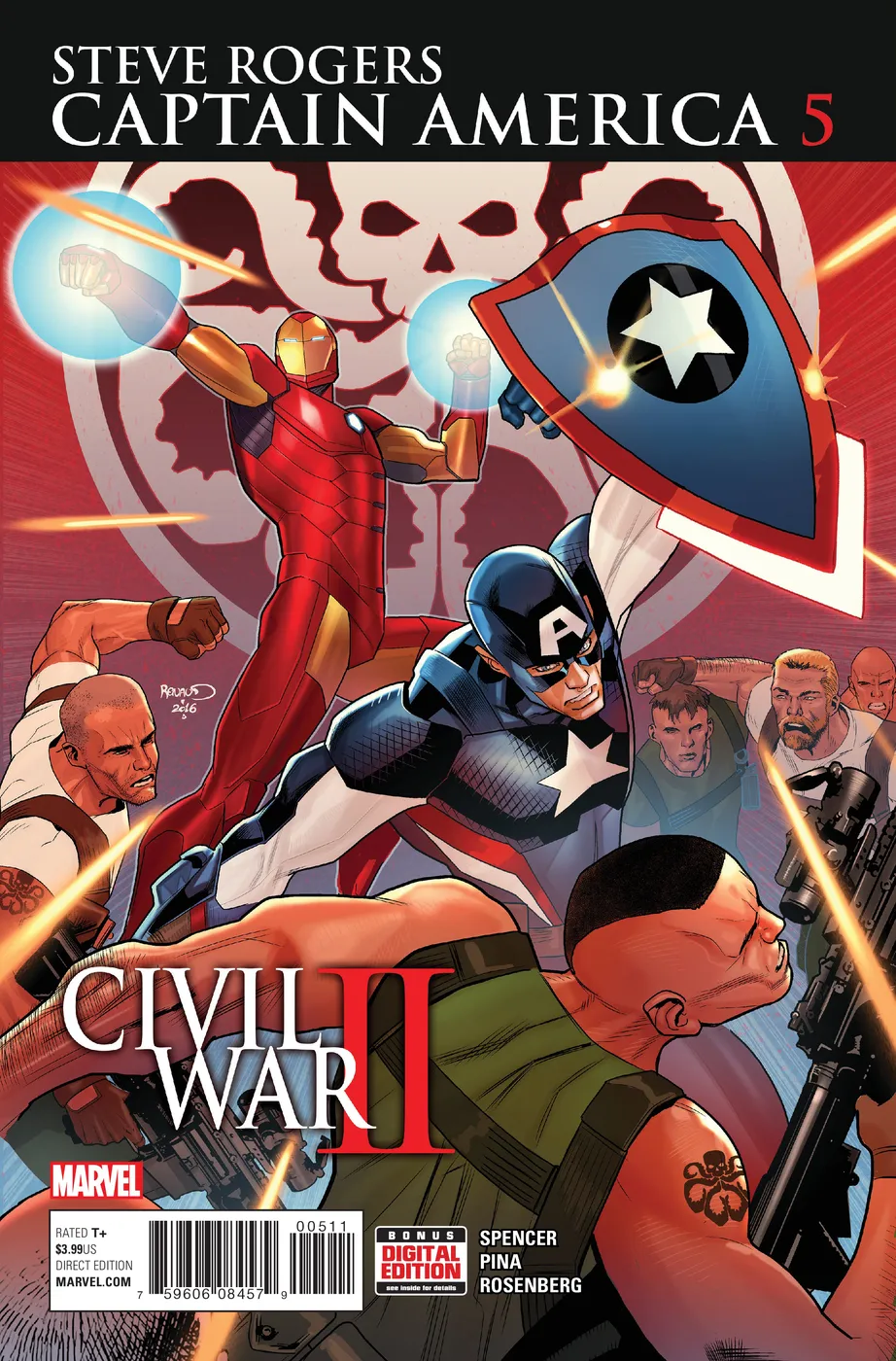 Cover of Captain America: Steve Rogers #5