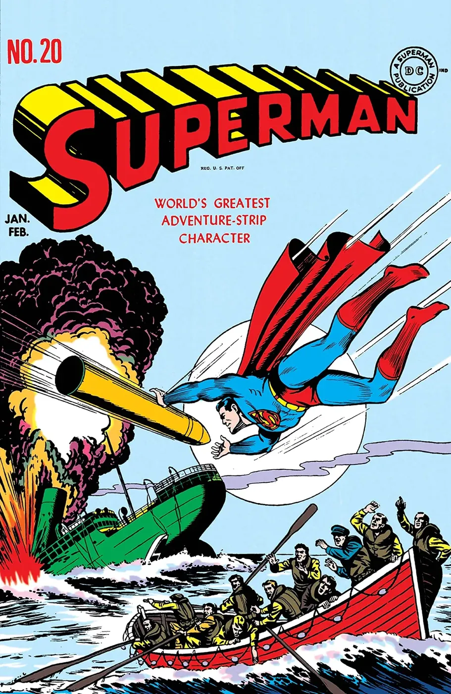 Cover of Superman #20