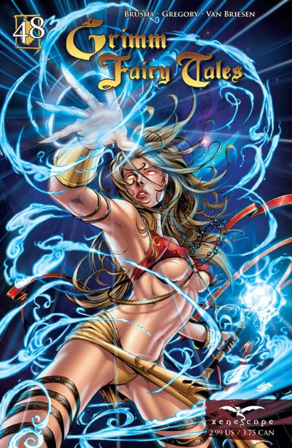 Cover of Grimm Fairy Tales #48