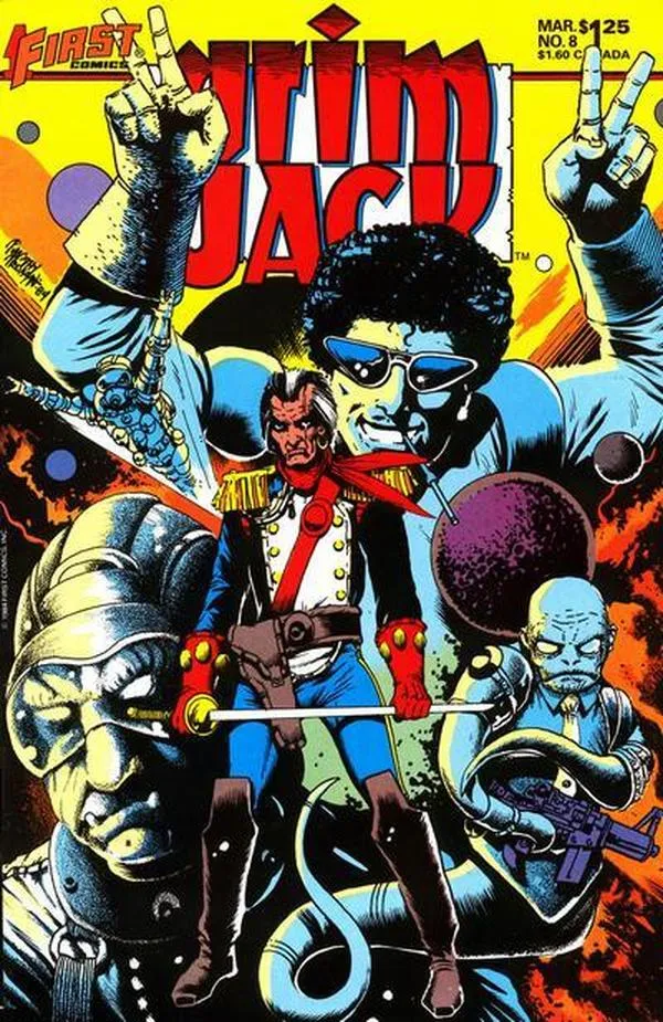 Cover of GrimJack #8