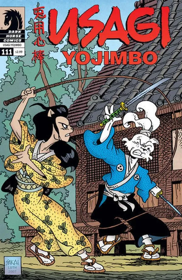 Cover of Usagi Yojimbo #111
