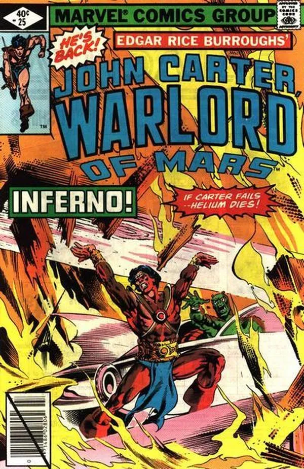 Cover of John Carter, Warlord of Mars #25