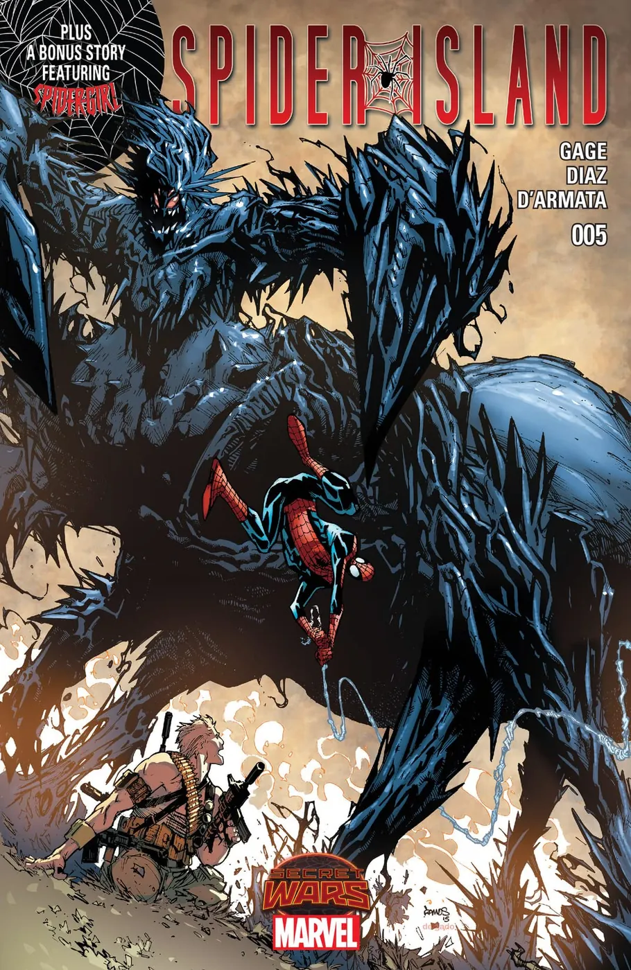 Cover of Spider-Island #5
