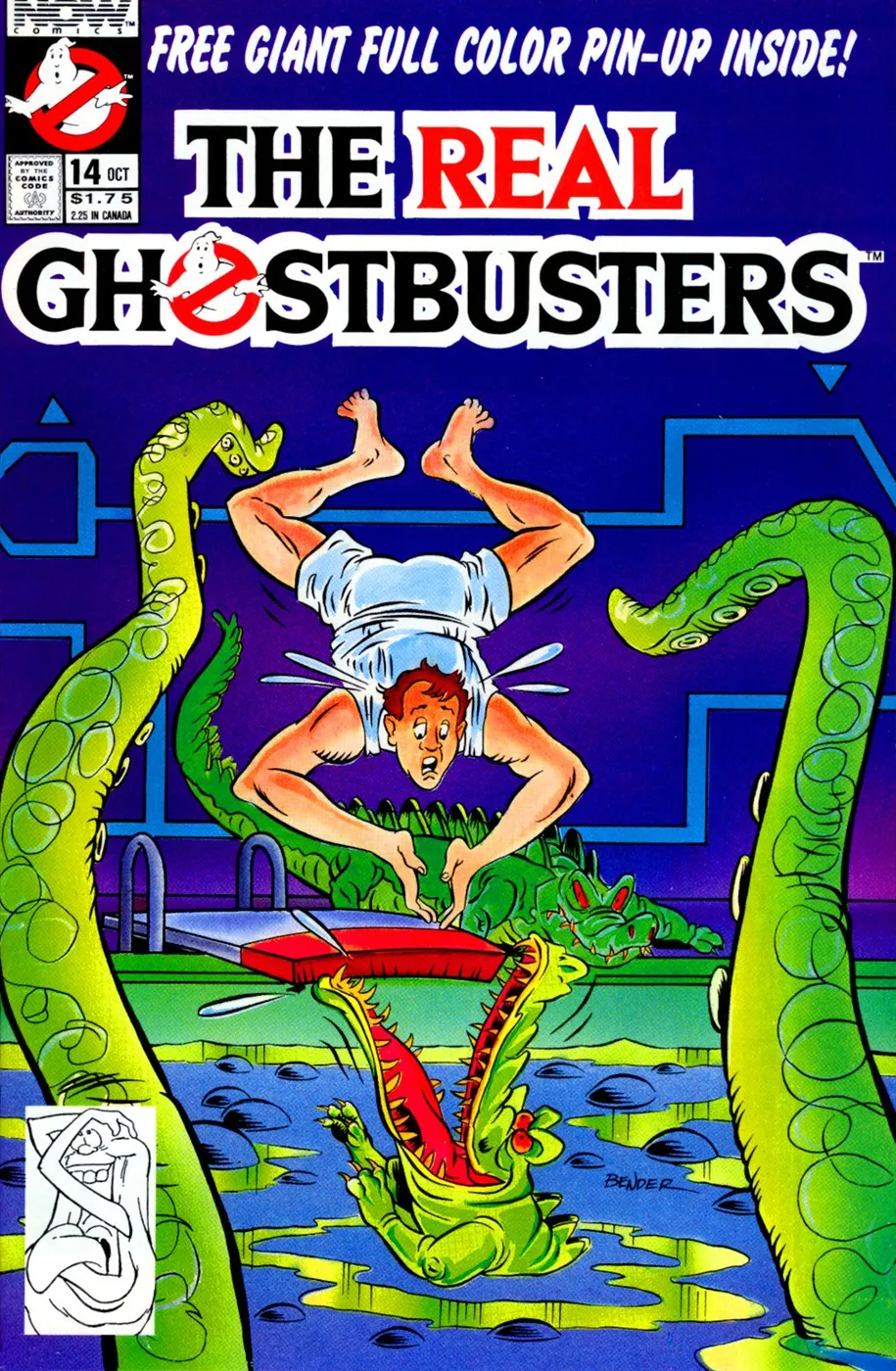 Cover of The Real Ghostbusters #14