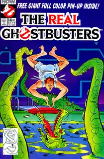 Cover of The Real Ghostbusters #14