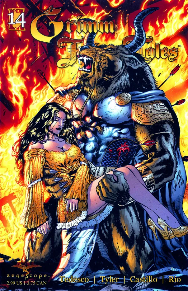 Cover of Grimm Fairy Tales #14