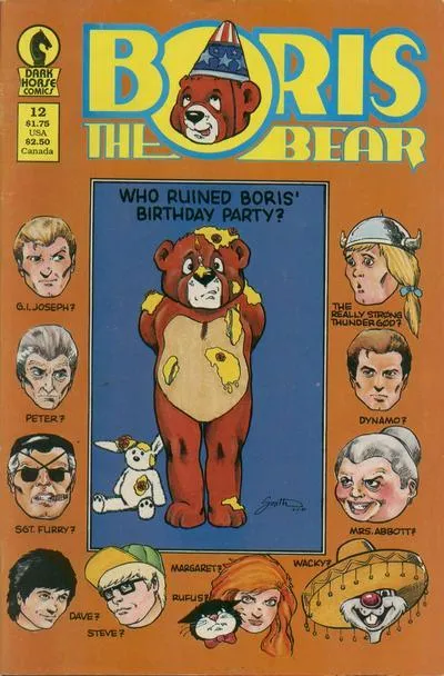 Cover of Boris the Bear #12