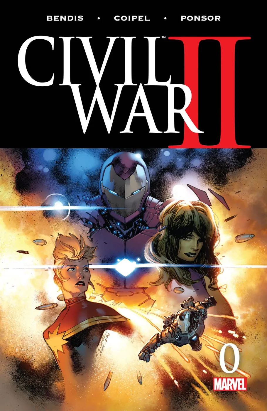Cover of Civil War II #0