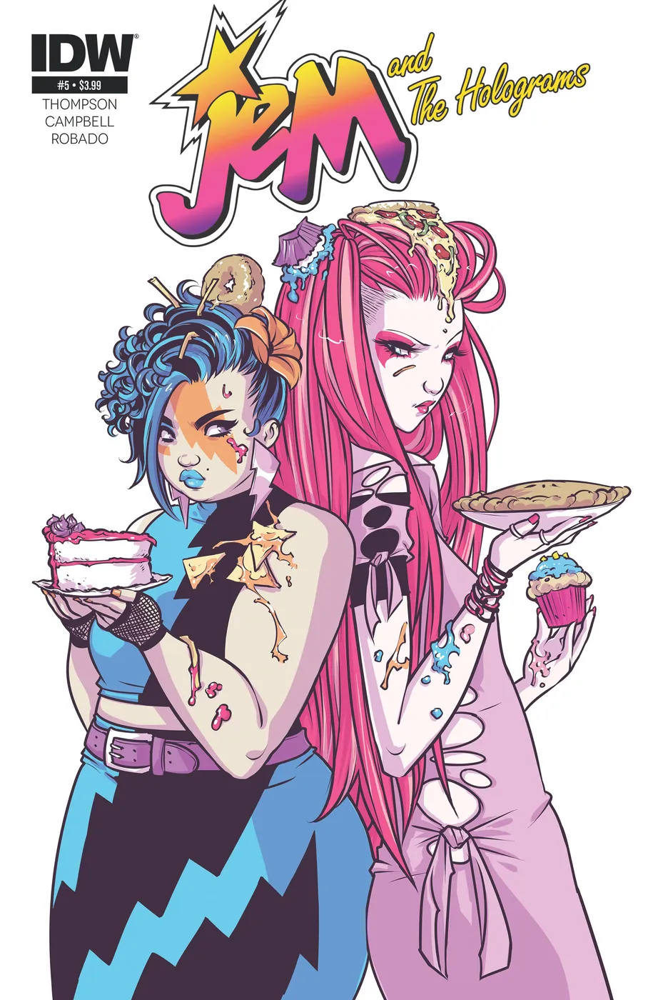 Cover of Jem and the Holograms #5