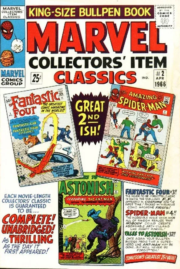 Cover of Marvel Collectors' Item Classics #2