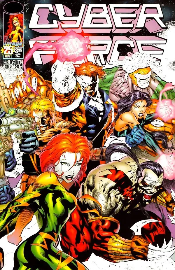 Cover of Cyberforce #25