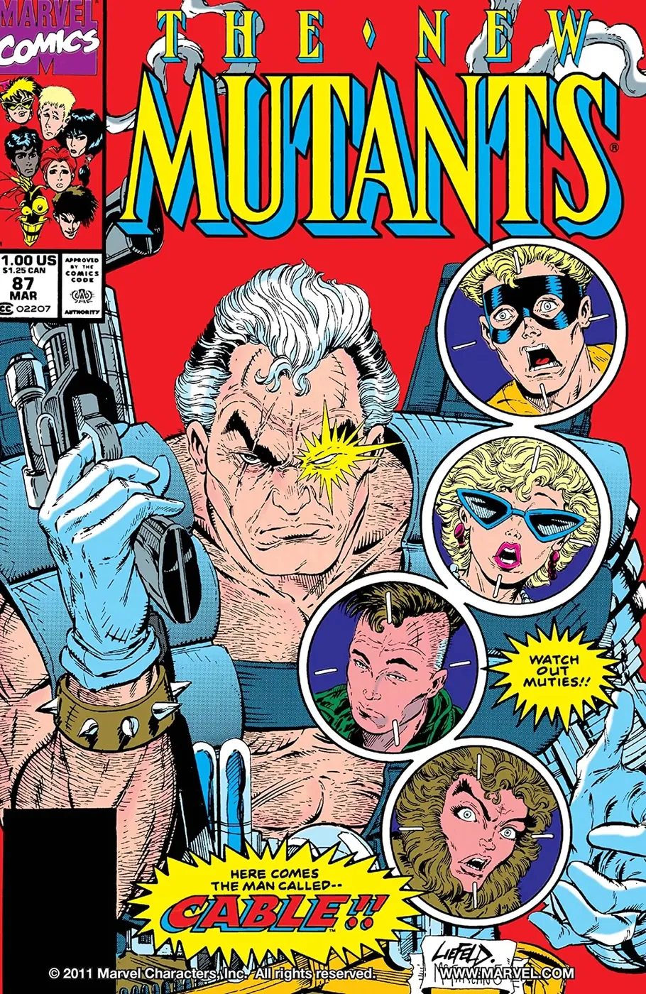 Cover of The New Mutants #87
