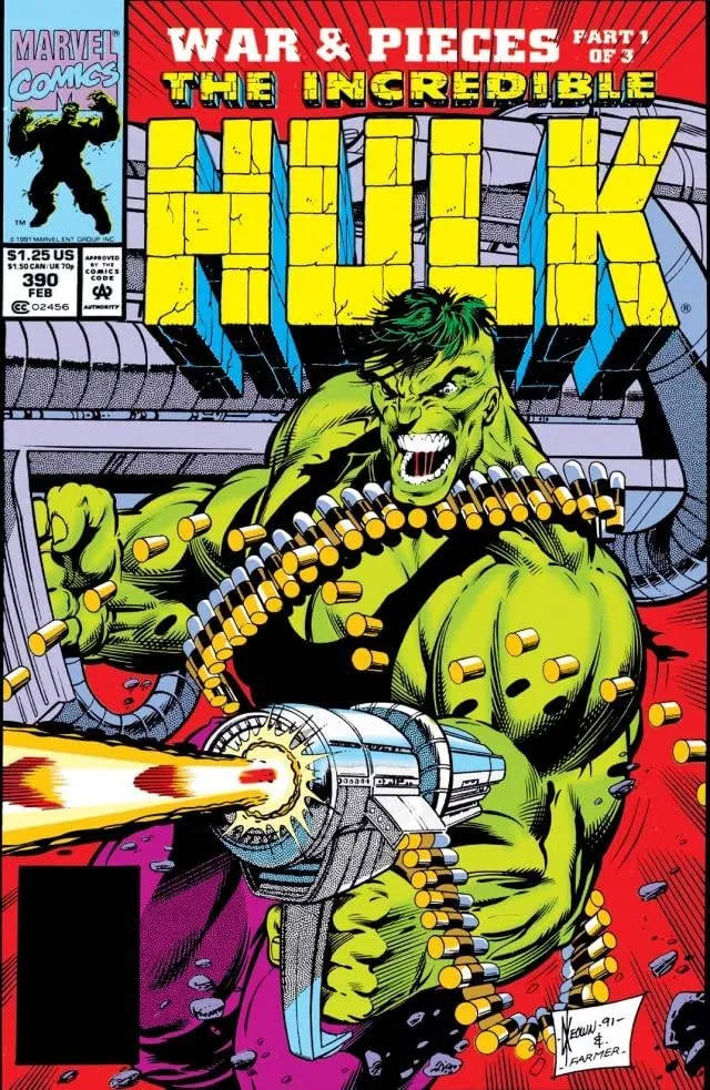 Cover of The Incredible Hulk #390