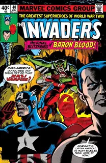 Cover of The Invaders #40