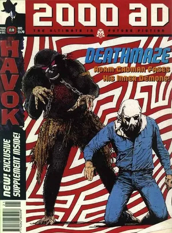 Cover of 2000 AD #1021