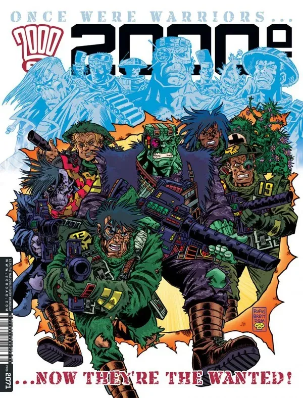 Cover of 2000 AD #2071