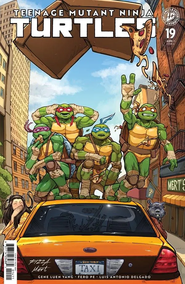 Cover of Teenage Mutant Ninja Turtles #19