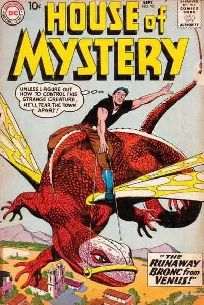 Cover of House of Mystery #90