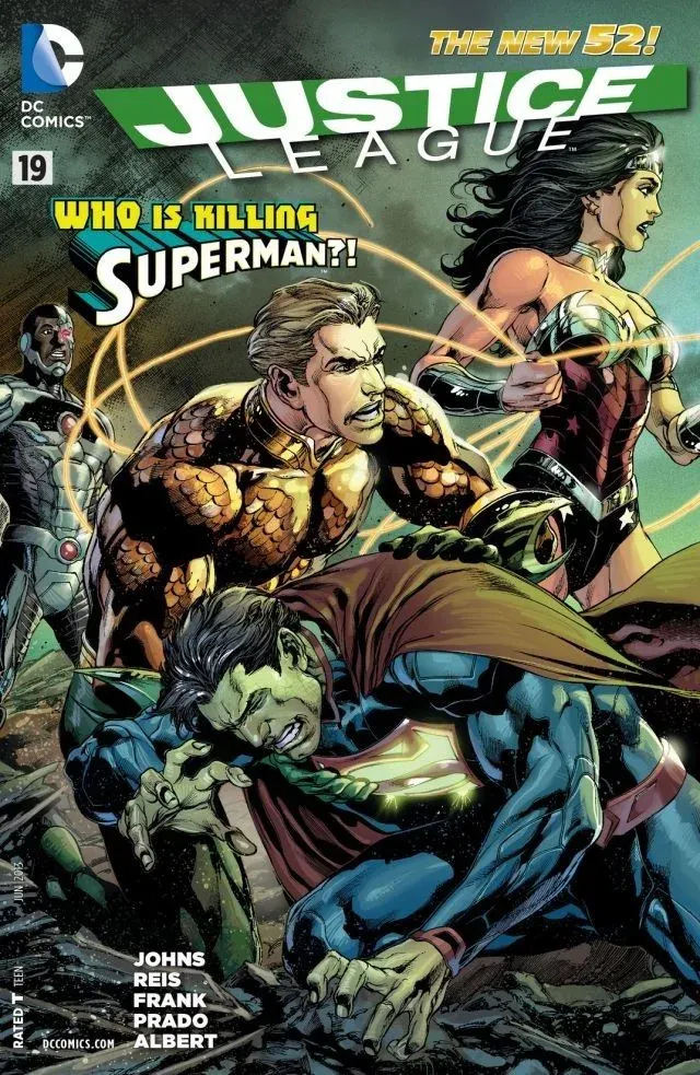 Cover of Justice League #19