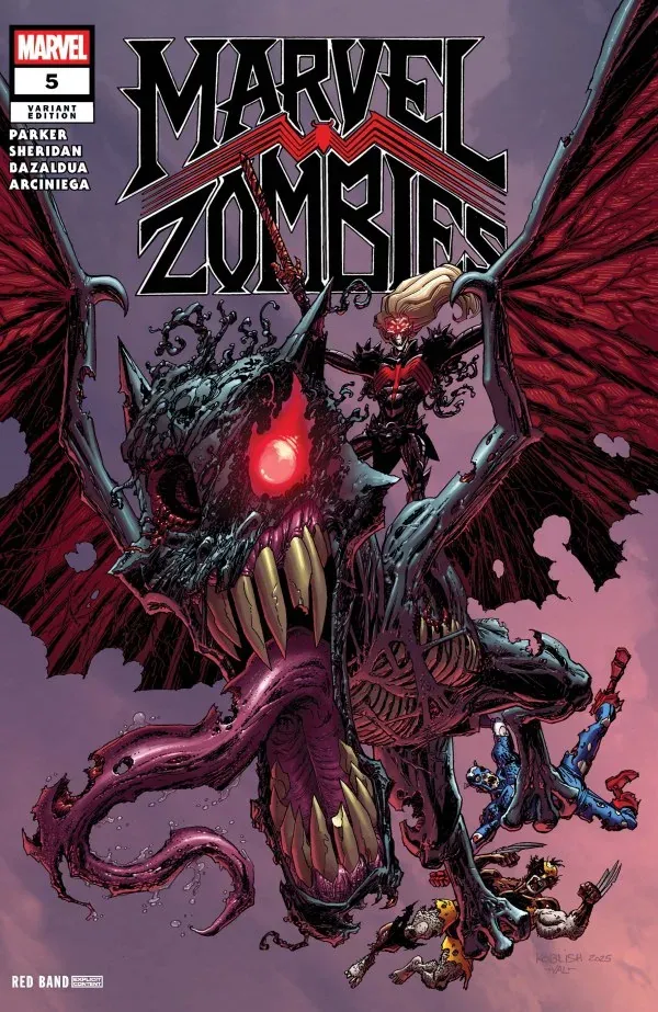 Cover of Marvel Zombies: Red Band #5