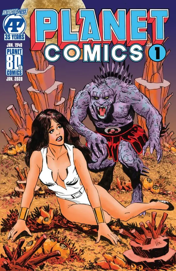 Cover of Planet Comics #1