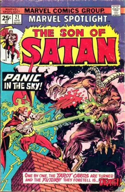 Cover of Marvel Spotlight #21