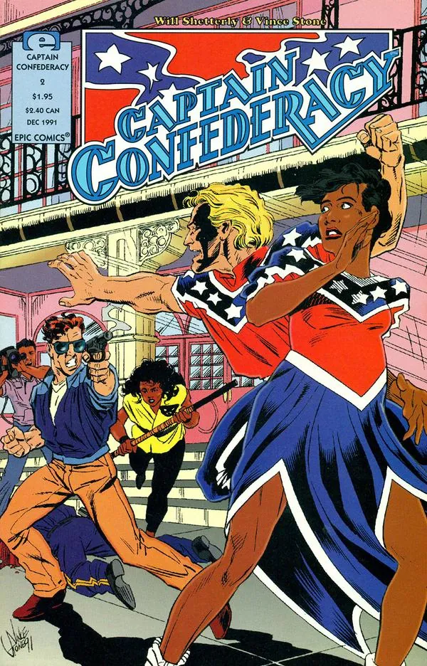 Cover of Captain Confederacy #2