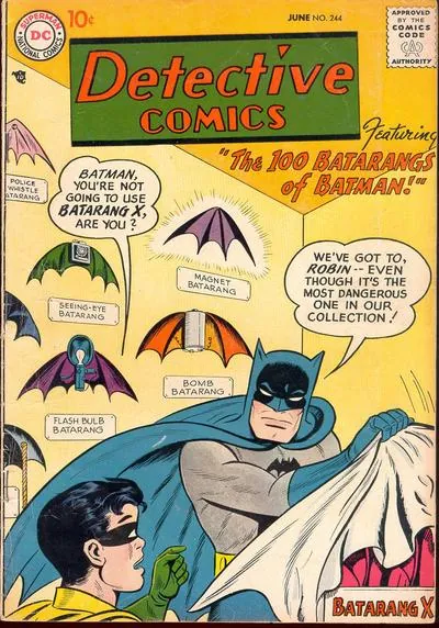 Cover of Detective Comics #244