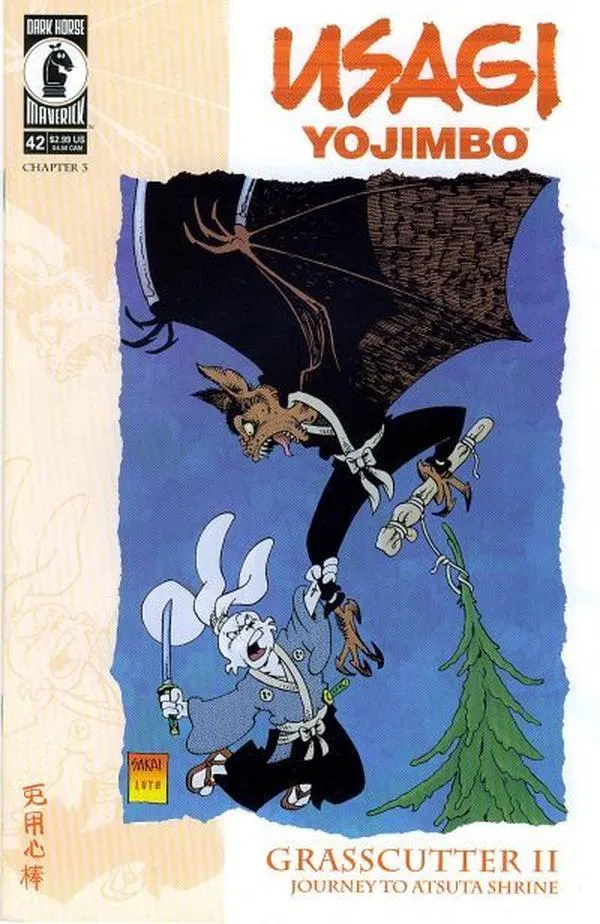 Cover of Usagi Yojimbo #42