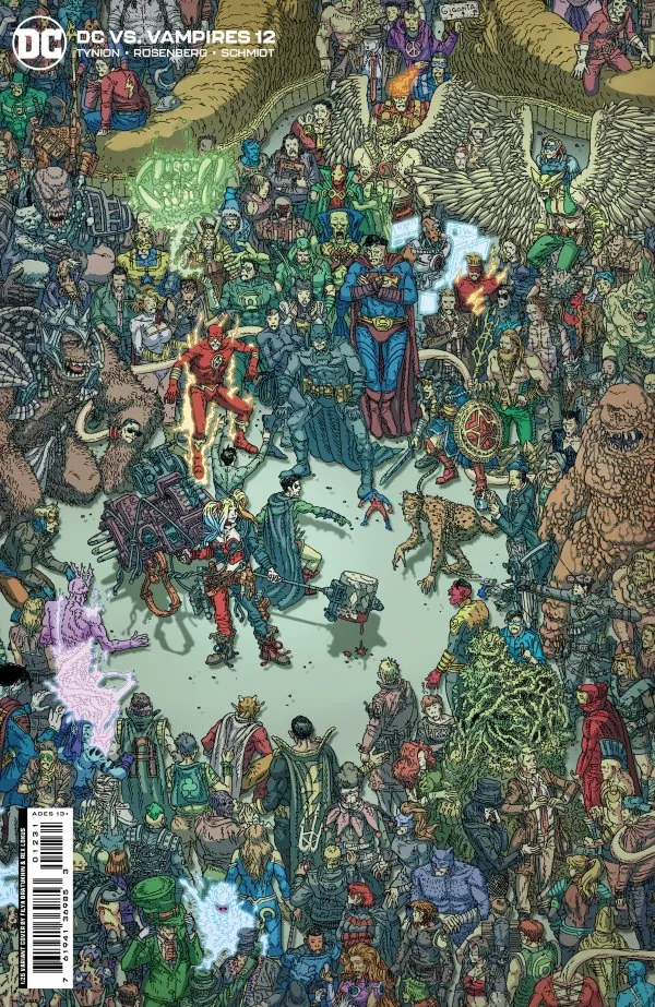 Cover of DC vs. Vampires #12