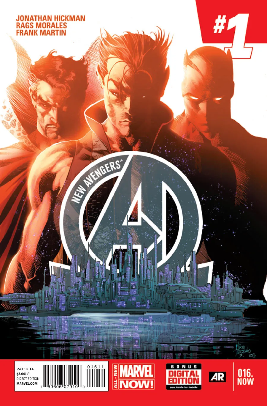 Cover of New Avengers #16
