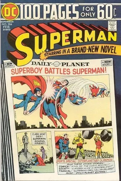 Cover of Superman #284