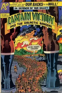 Cover of Captain Victory and the Galactic Rangers #5