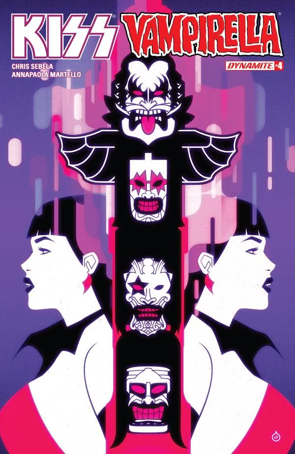 Cover of KISS / Vampirella #4