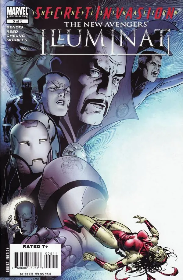 Cover of New Avengers: Illuminati #5