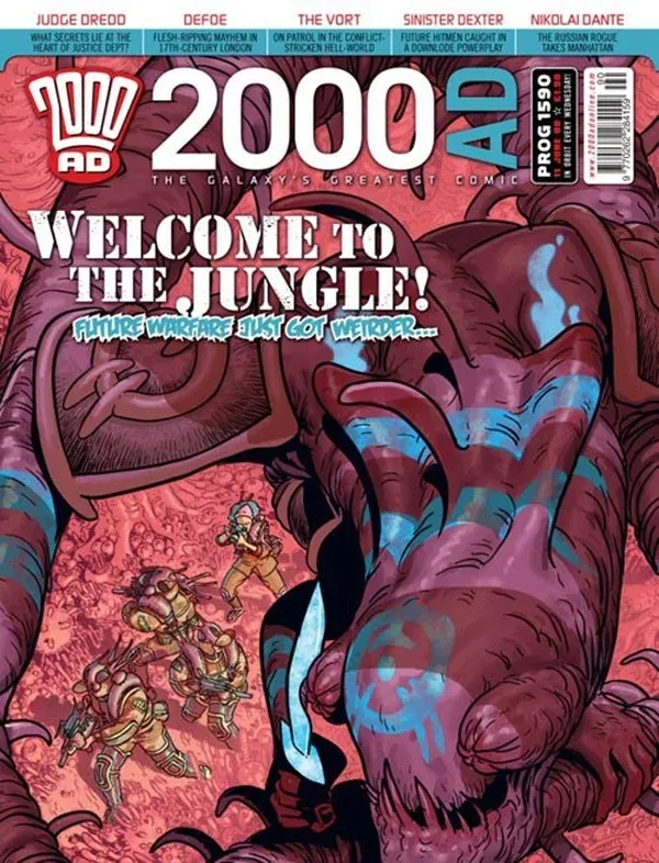 Cover of 2000 AD #1590