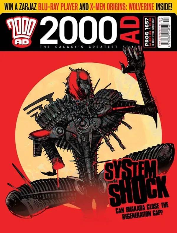 Cover of 2000 AD #1657