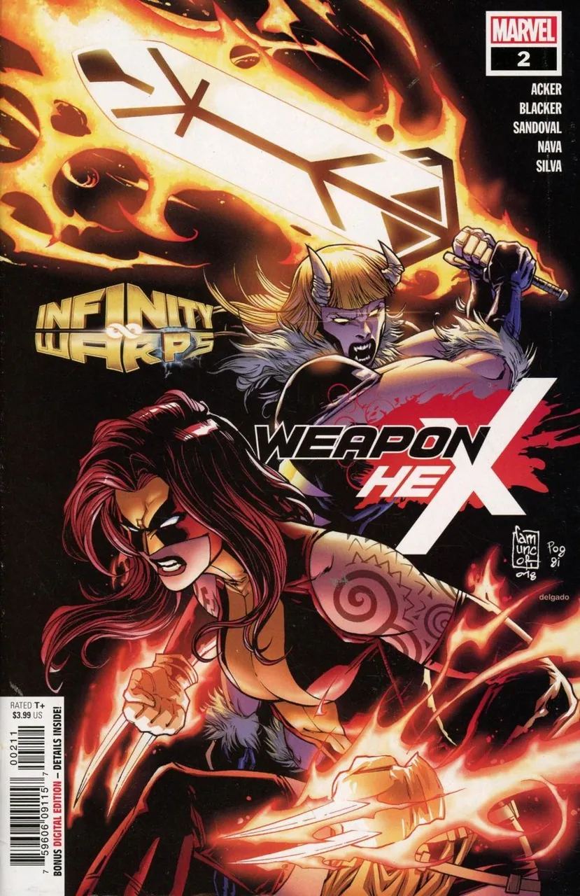 Cover of Infinity Wars: Weapon Hex #2