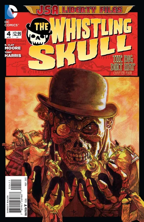 Cover of JSA Liberty Files: The Whistling Skull #4