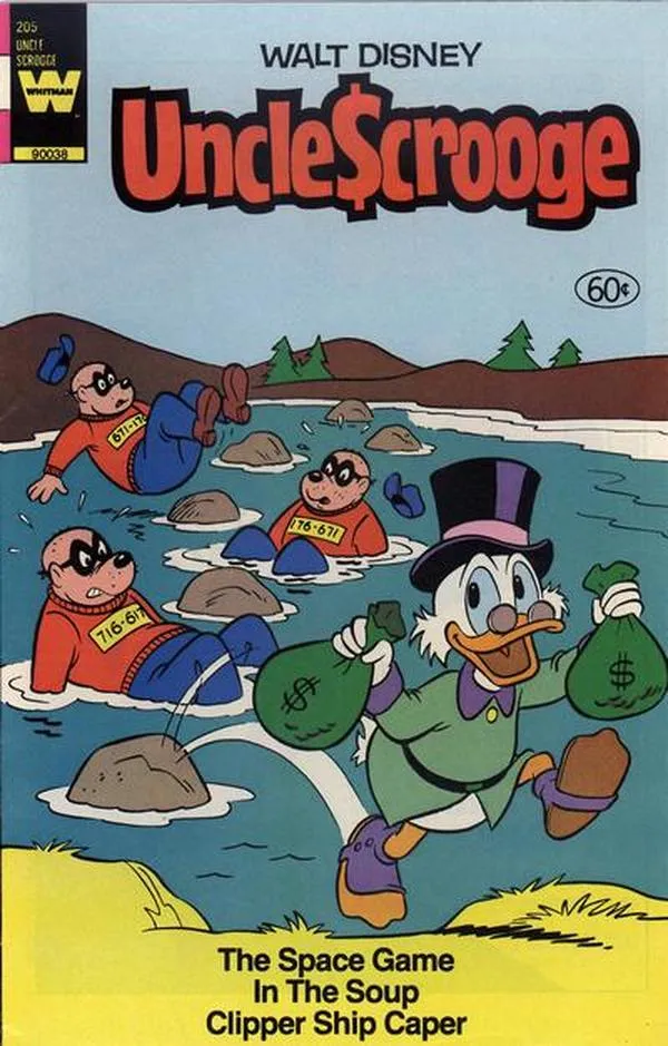 Cover of Walt Disney Uncle Scrooge #205